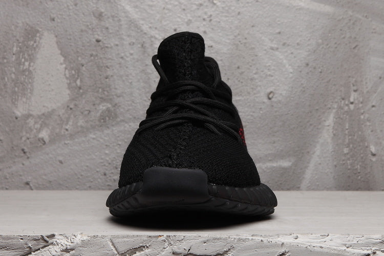 Yeezy 350 V2 Black Knit Sneakers
