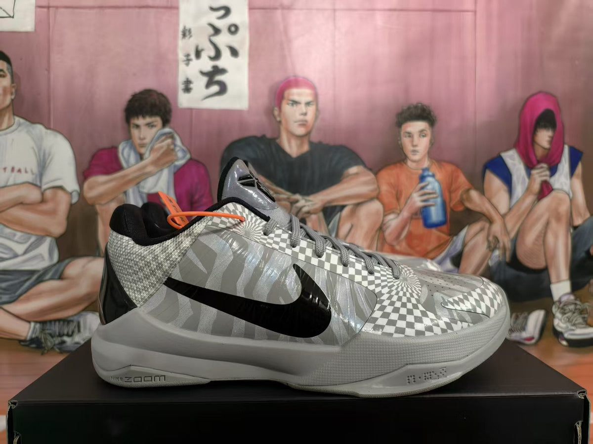 Nike Kobe 6 Protro Sneakers Grey Checkerboard