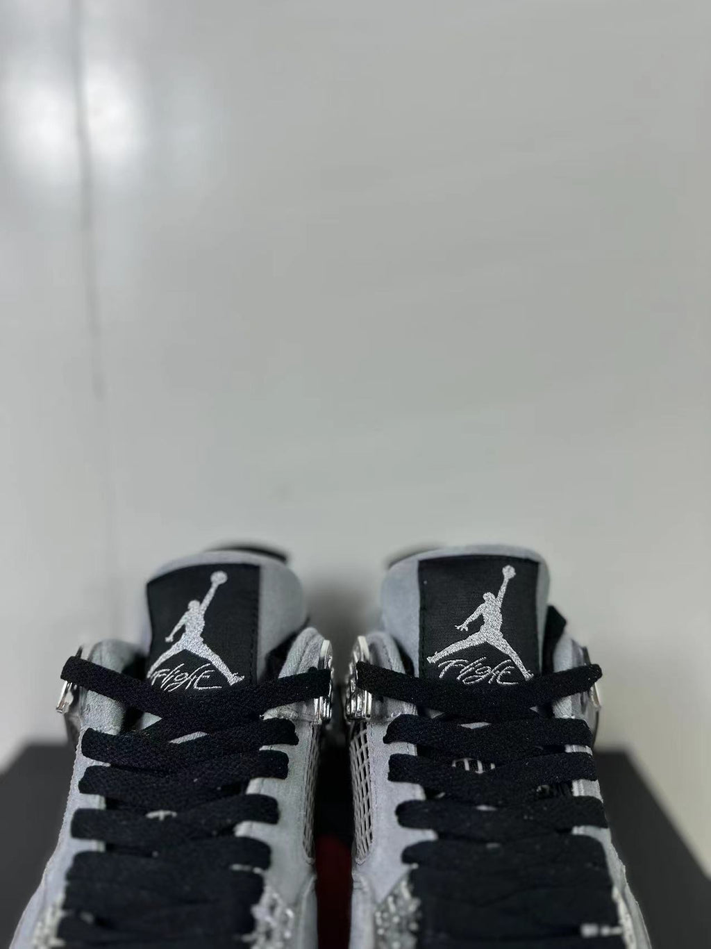 Jordan Air Jordan 4 Retro Hot Lava Gray Black Sneakers AQ9129-005