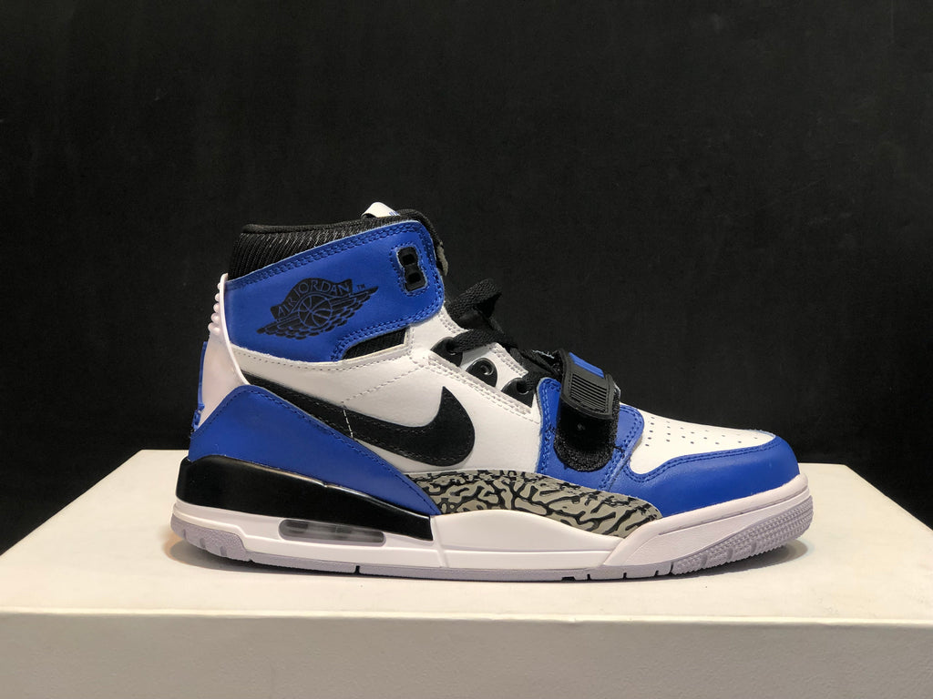 Don C x Air Jordan Legacy 312 White Blue AQ4160-104 Sneakers