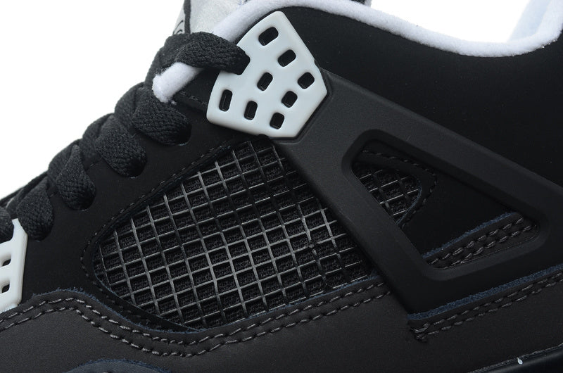 Jordan 4 Retro Oreo Black Grey White Sneakers 626969-030