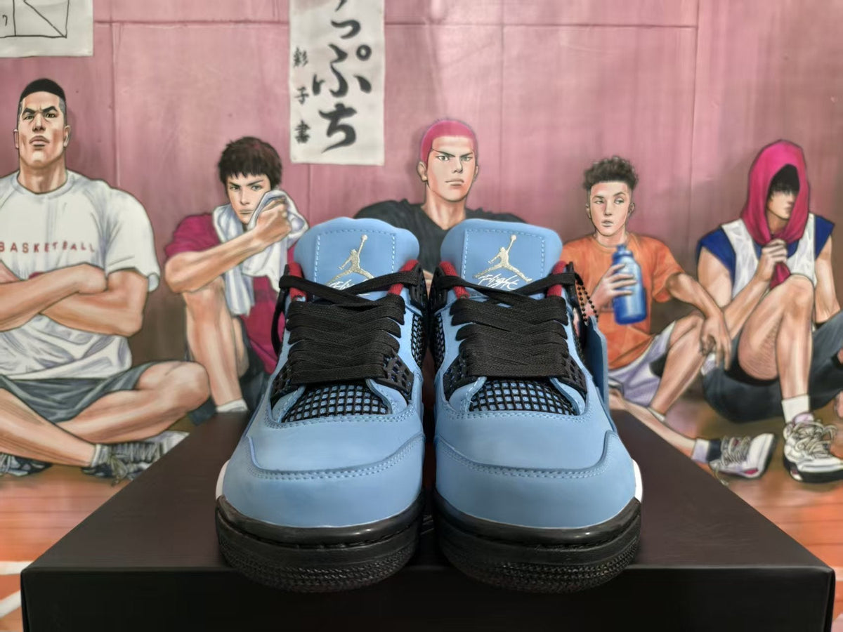 Jordan 4 University Blue Sneakers