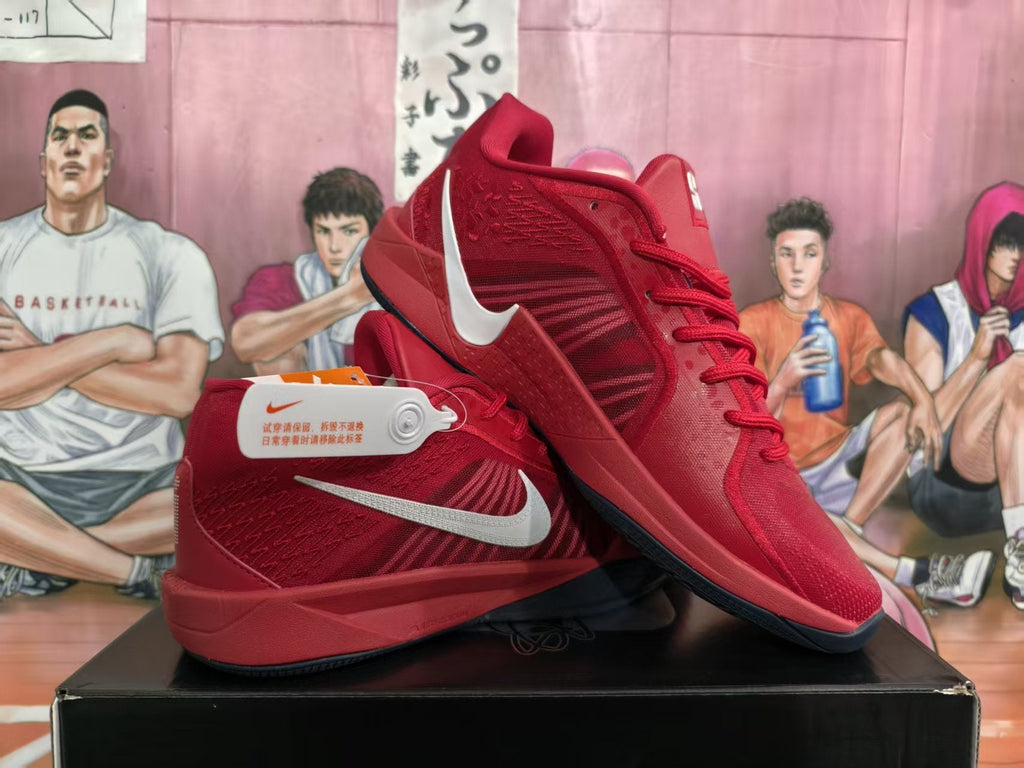 Nike Red Basketball Sneakers