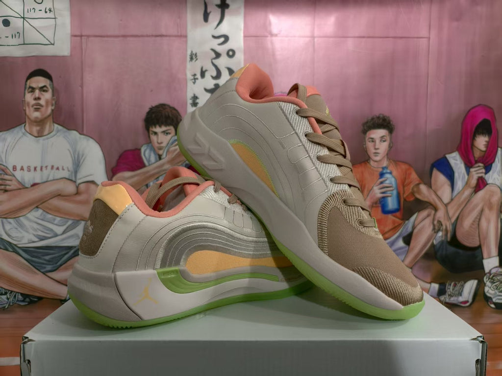 Jordan Basketball Sneakers Brown
