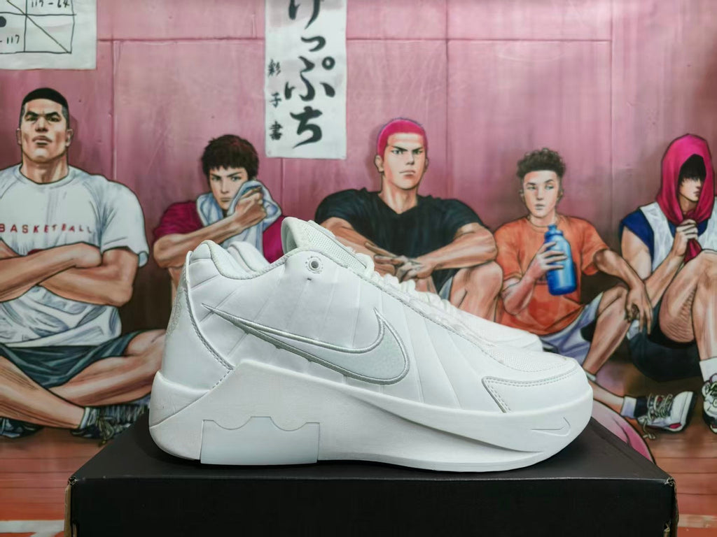 Nike ReactX White Basketball Sneakers