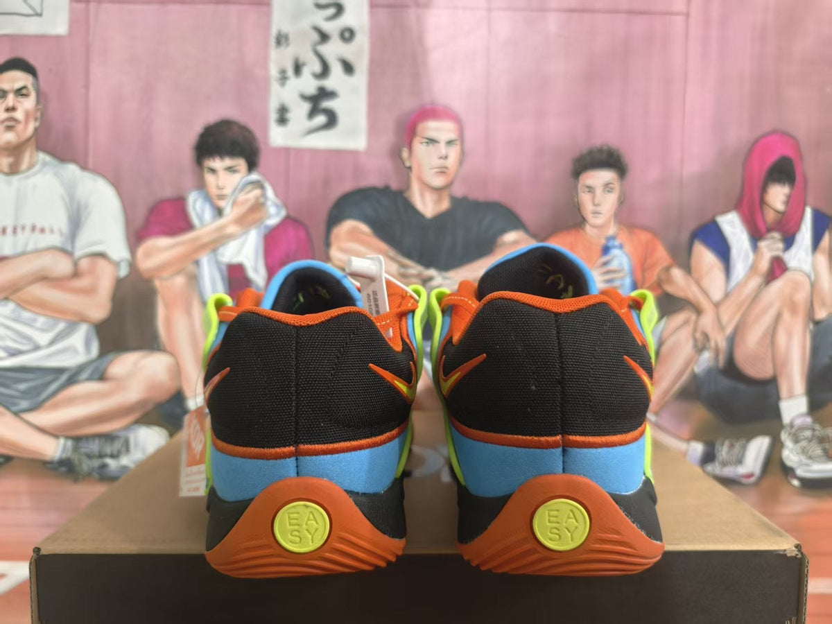 Nike Air Max Uptempo 95 Blue Green Orange Sneakers