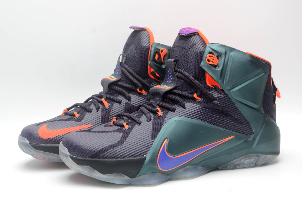 Nike 1412 High-Top Basketball Sneakers Black Purple