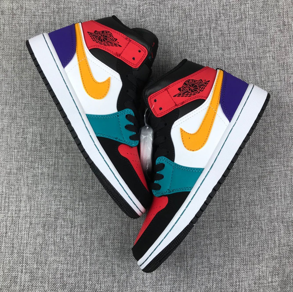 Jordan Air Jordan 1 Mid Multicolor Sneakers