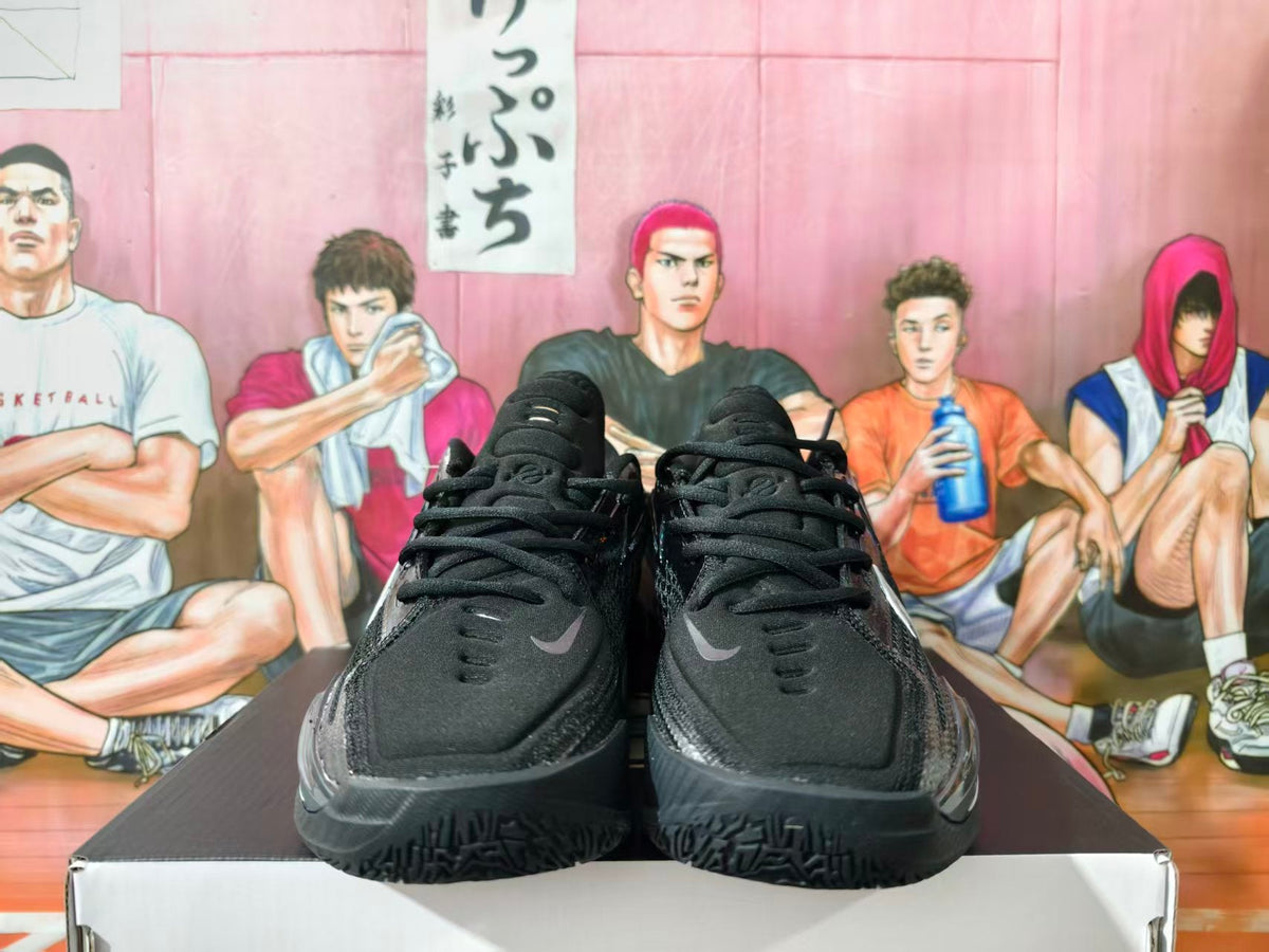 Nike GT Basketball Sneakers Black Silver