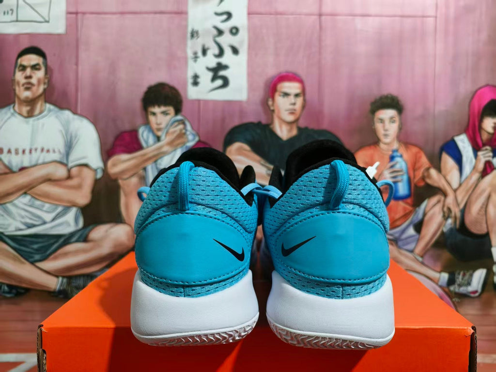 Nike Zoom Basketball Shoes in Blue and White