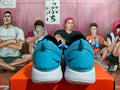 Nike Zoom Basketball Shoes in Blue and White