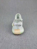 Yeezy 350 V2 Kids Sneakers Pale Gray with Tan Stripe