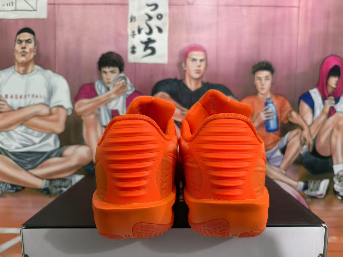 Nike Basketball Sneakers Orange