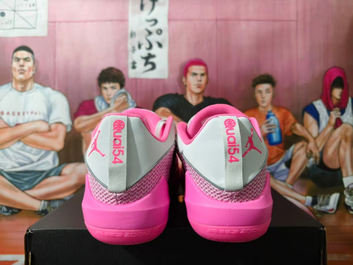 Jordan Luka 1 Basketball Shoes Pink and White