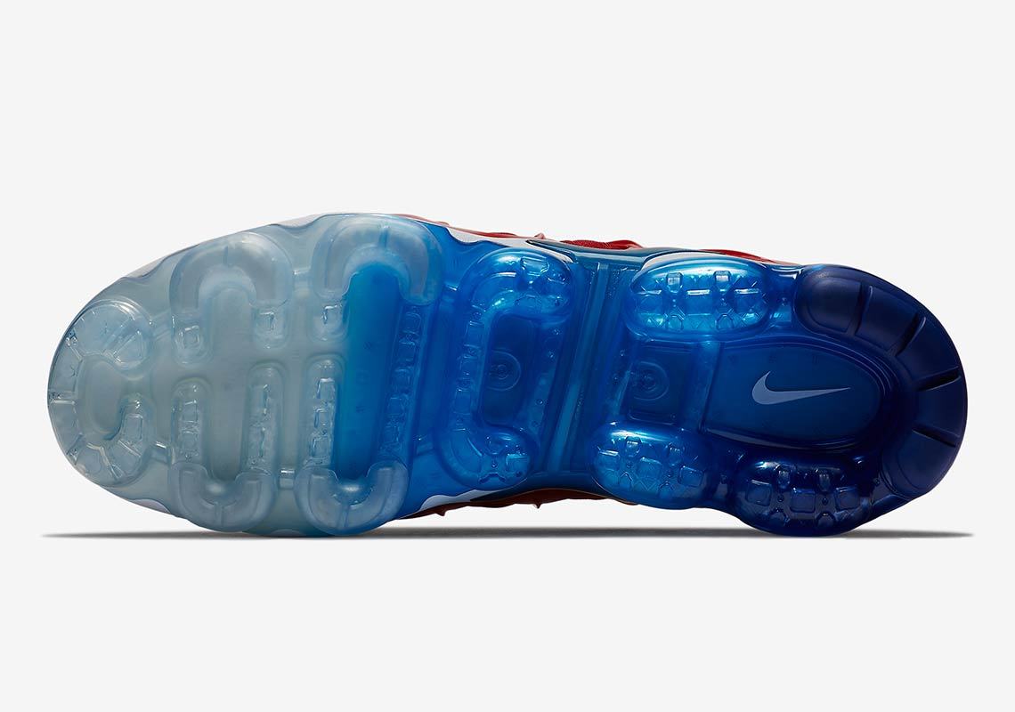 Nike Air VaporMax Plus Red Blue White Sneakers