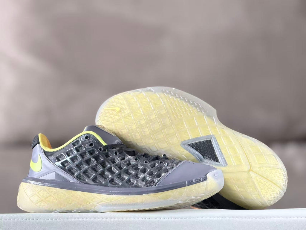 Nike Kobe 3 EYBL Basketball Sneakers Black Gray