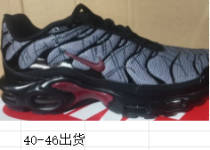 Nike Air Max Plus Black and Grey Sneakers