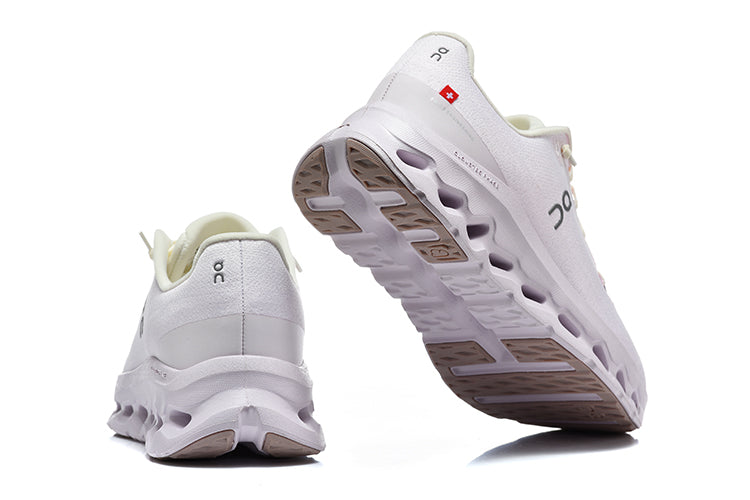 On Cloudmonster 3 Running Shoes in Pale Pink