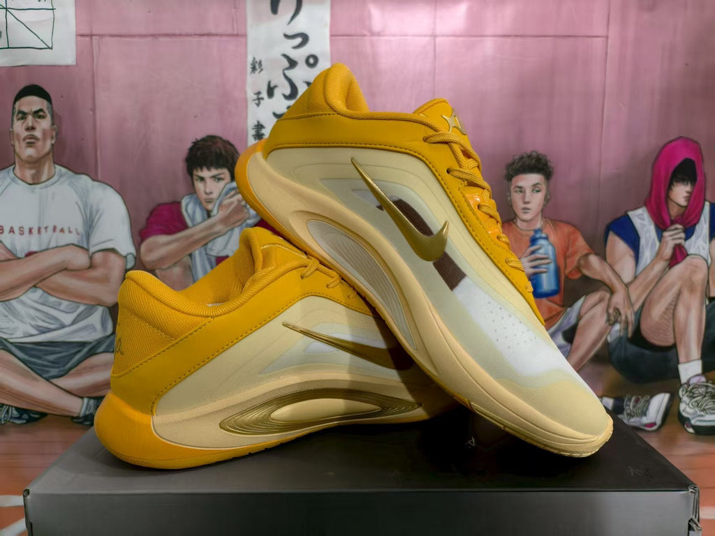 Nike A'ja Basketball Shoes Yellow