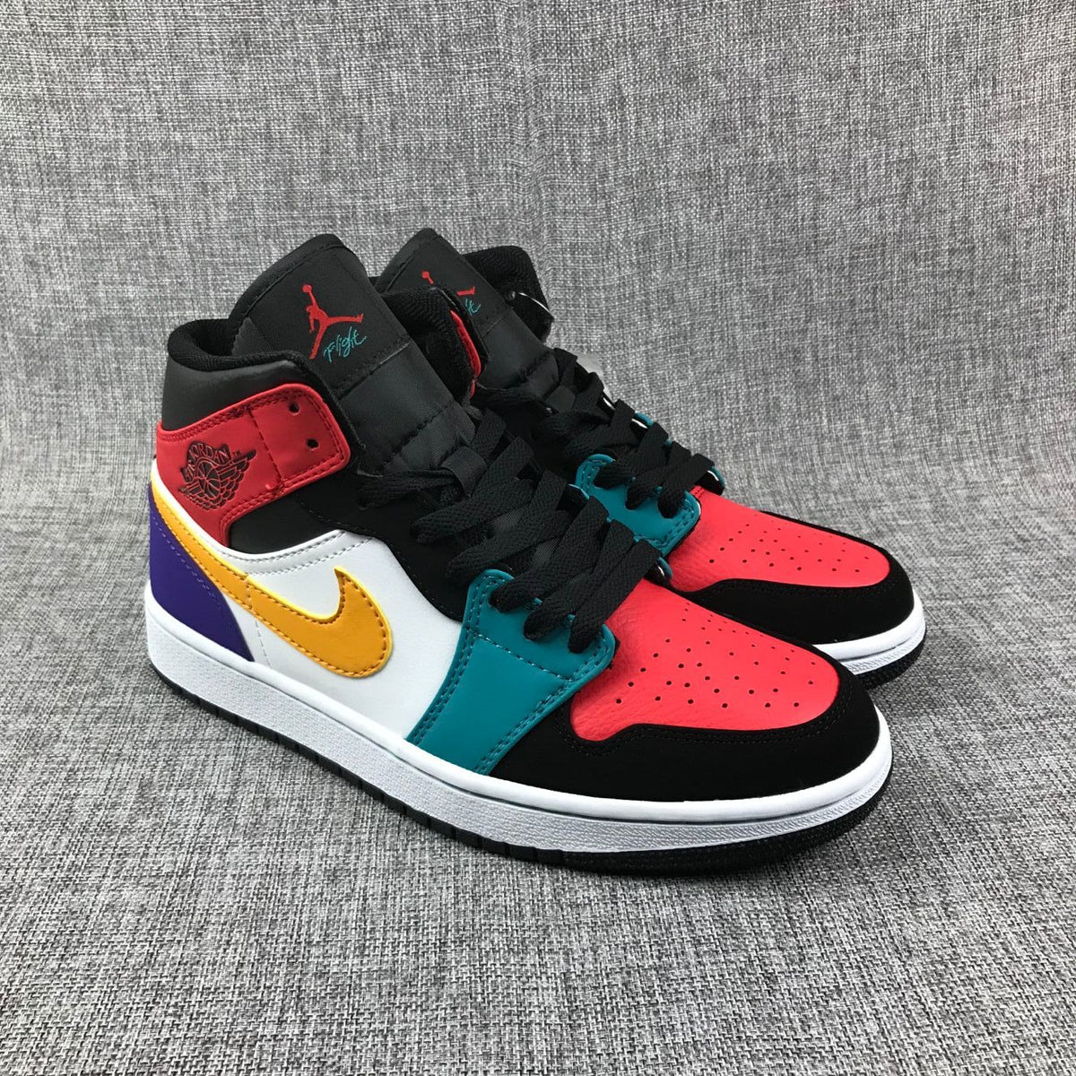 Jordan Air Jordan 1 Mid Multicolor Sneakers